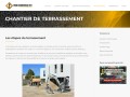 Détails : Réalisation de chantiers de terrassement